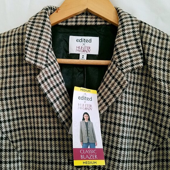 Edited by Hunter McGrady Classic Check Blazer – Medium – NWT - Picture 10 of 15
